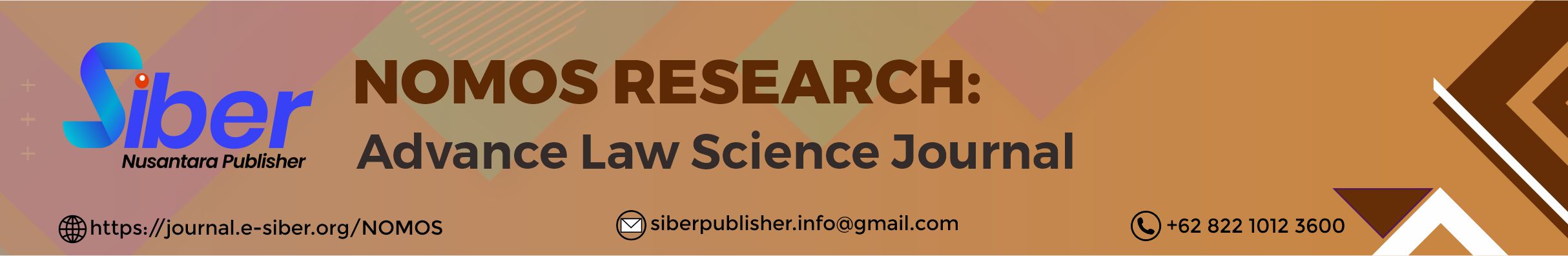 NOMOS RESEARCH: Advanced Law Science Journal