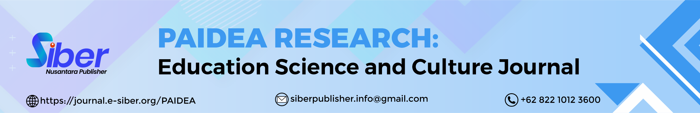 PAIDEA RESEARCH: Education Science and Culture Journal
